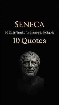 10 Powerful Quotes by Seneca #seneca #stoicism #quotes #philosophy #ancientwisdom #fyp