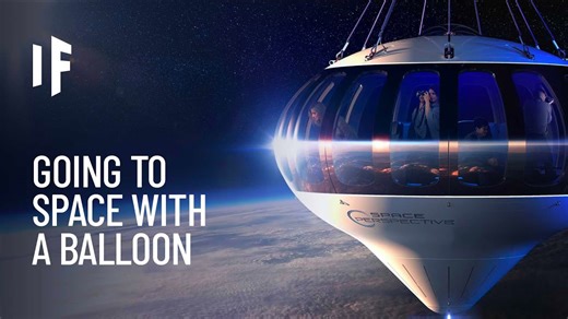 What if you rode a balloon to space safely?