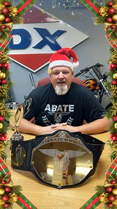 Here’s some Holiday Cheer from Assistant state Coordinator Mike May Jr! #abateofiowa #motorcycles #holidaygreetings | ABATE of Iowa Freedom Rally