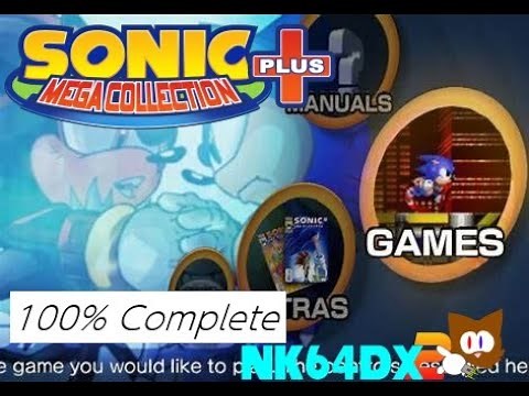 Sonic Mega Collection Plus 100% Complete