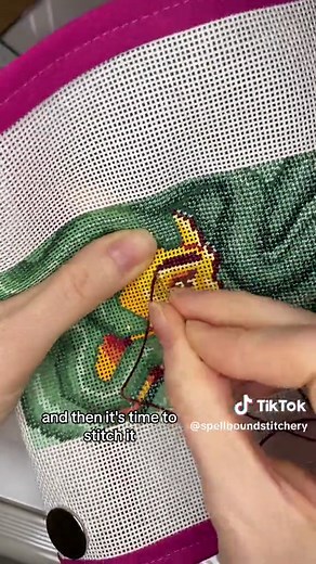 Needlepoint Design Process: Create Your Canvas