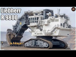 World’s Biggest Liebherr Excavator: Watch the R 9800 Eat a Mountain