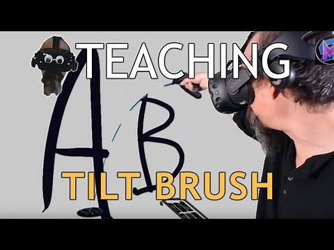 Teaching Tilt Brush: Moving In the World