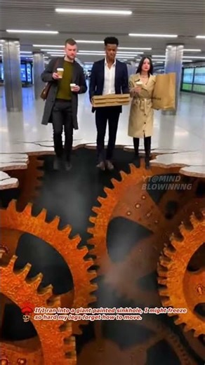 The Unexpected 3D Illusion That Traps People in Everyday Spaces