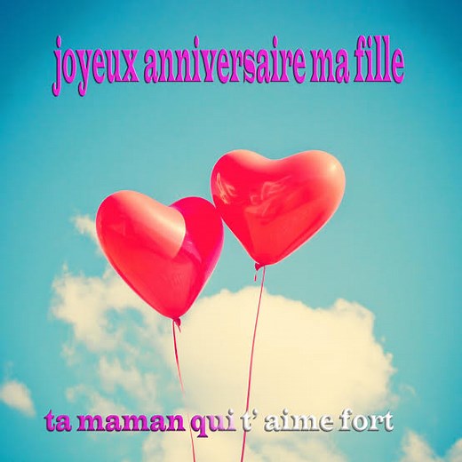Textes d'anniversaire pour ma fille : vœux et messages