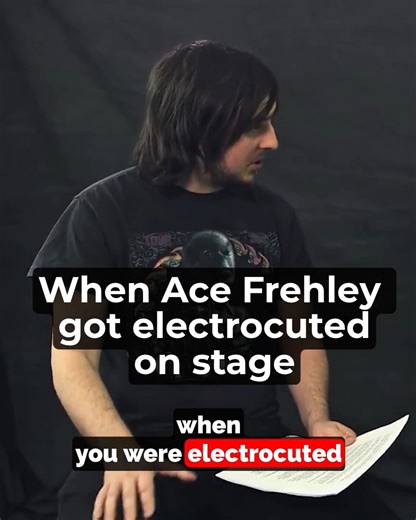 Ace Frehley talks about the on-stage electrocution that inspired his song "Shock Me." | Loudwire