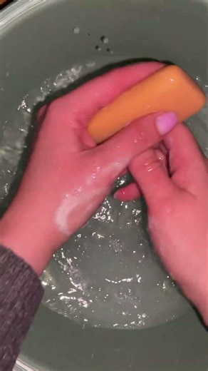 ASMR - soap washing hands part 4