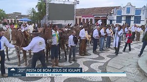 Festa de Bom Jesus acontece em Iguape, SP, até o mês de agosto