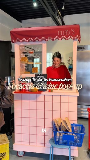 Things to do in Vancouver: focaccia and wine pop-up window