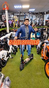 5 FREE KUGOO SCOOTERS IN TIKTOK LIVE #viral #kugoo | Al Mubdie Scooters