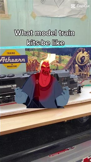me working on my Athearn blue box kit be like.