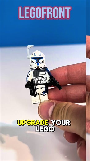 Upgrading Lego Captain Rex for Star Wars Fans