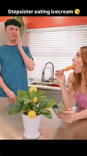ᴊɪᴏ ʜᴀᴍꜱᴛᴇʀ on Instagram: "Post-204 🤯 Stepsister is eating icecream 👀 #explorepage #explore #reels #viral #fyp #funny #hilarious #drama #foryou #reelsinstagram #trending #icecream🍦 #eating #stepsis #stepsister"