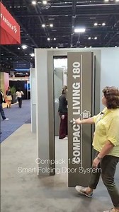 Compack 180 Folding Door | IBS 2026 Live Demo