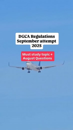 19°East Aviation Centre on Instagram: "DGCA Regulations September Attempt 2025 | Important Topics + August Questions Comment below “Regs” to get these in your dms. Stay tuned for other subjects. #DGCA #DGCAExam #DGCAMeteorology #Meteorology #PilotLife #PilotTraining #PilotStudy #FuturePilot #AviationExam #AviationStudents #AviationAcademy #FlightTraining #StudyTips #ExamPrep #StudyMotivation #PilotGoals #AviationReels #PilotCommunity #AviationLife"