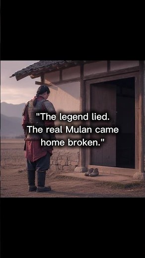 The Real Mulan's Story is a Tragedy.