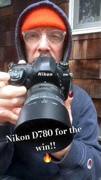 Nikon D780 for the win! I love my DSLR and it's a trusty sidekick for my pro work! #nikon #pro #slr