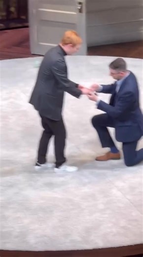 ✨ A magical moment on our stage this weekend…. A wedding proposal after the performance. Casey and Jake, we are honored to have been part of this beautiful moment and we all wish you a life filled with love, joy, and happiness. 💖 #loveislove #marriageproposal | Round House Theatre