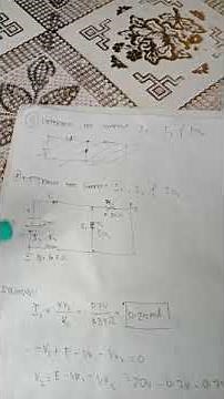 Determine the currents I1, I2, and ID2 for the network below.