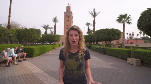 BEST Moroccan Street Food in Marrakech, Morocco - RABBIT TAGINE & MSEMEN WRAP + MARRAKESH FOOD TOUR!