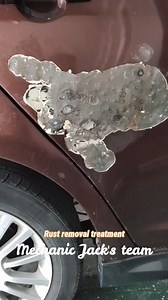 801K views · 269 shares | Rust removal treatment #rusty #treatment #restoration | Mechanic Jack's team | Facebook