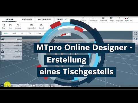 [DE] MTpro Online Designer - Aluminium-Profilbaukasten Tutorial