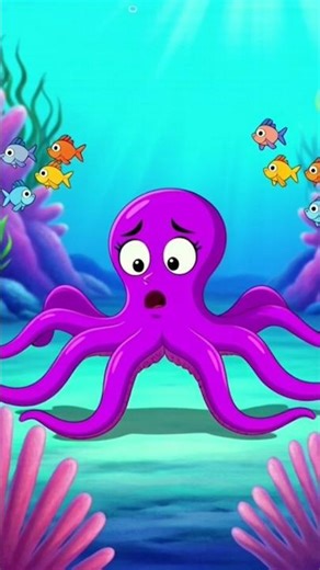 funny octopus cartoon scene 😄 #shorts #viral #trending #reach