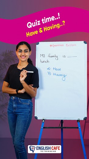 4.9K views · 453 reactions | Quiz time! Have & Having..? | English...