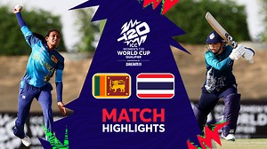 Sri Lanka's bowlers led the team to an impressive win over Thailand on the opening day of the ICC Women’s T20 World Cup Qualifier 2024 💪 Highlights 📽 Watch the tournament live and FREE on https://ICC.tv in selected territories, and on Fancode in India and the subcontinent 📺 | ICC - International Cricket Council