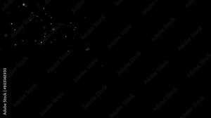 Stylish Particles vfx, ready to use as background, or Overlay on your footage with a blend mode "Add" or "Screen"