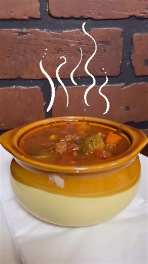 Jan’s Place on Instagram: "It’s cold! 🥶 Warm up with made in-house soup from Jan’s Place! Today we’re offering: 🍲 Beef Vegetable (pictured) 🍲 Curry Butternut Bisque 🍲 Chicken Noodle 🍲 New England Clam Chowder 🍲 Lobster Bisque And don’t forget, tonight is Jammin’ Jensen. We will be open until 8:30 😋 🍽️"