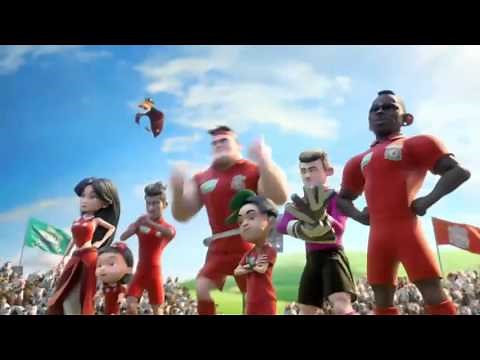 LIF KUN_ Liverpool_ Uống sữa Kun, bảo vệ bò Moo