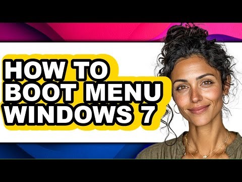 How to Boot Menu Windows 7 (only Way)