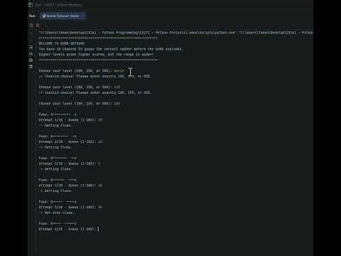 Bomb Defuser Game Demo
