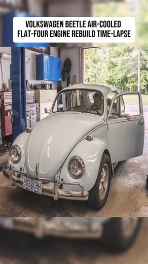 Volkswagen Beetle Air-cooled Flat-four Engine Rebuild Time-Lapse #restoration #carengine #enginerebuild | Engine Rebuilds