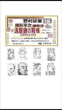 Aozora Bunko, 211, "The Lord with the Spyglass," by Nomura Kodo, from Zenigata Heiji Torimono Hik...