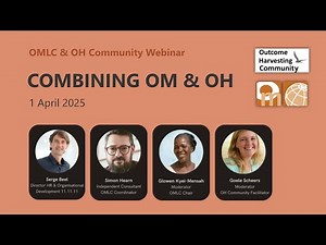 OMLC & OH Community Webinar: Combining OM and OH