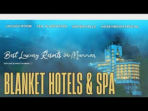 Blanket Hotel & Spa Munnar | Best Luxury 5 star Hotel in Munnar | Jacuzzi Room with Waterfall view
