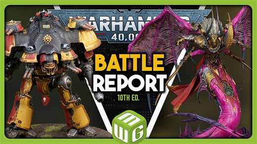 NO STEP ON SNEK! | Imperial Knights vs Emperor's Children Warhammer 10th Edition Battle Report Ep 86