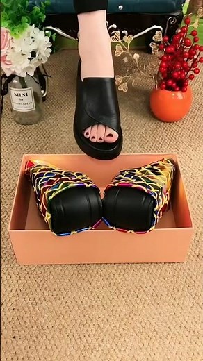 Platform Slide Summer Sandals #sandals #fashion #shortsfeed