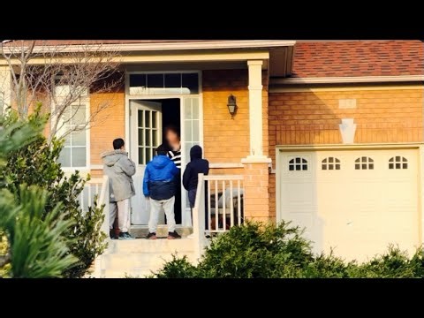 Fake Snow Shuffling Prank