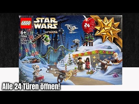 Macht Spaß: LEGO Star Wars Adventskalender 2023 öffnen! | Set 75366