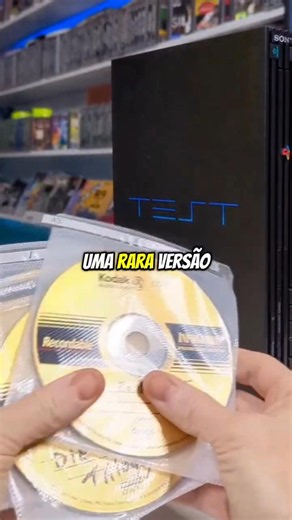 MAICON CONSEGUIU UM DOS PS2 MAIS RAROS DO MUNDO! 😱🎮 #ps2 #playstation #shorts