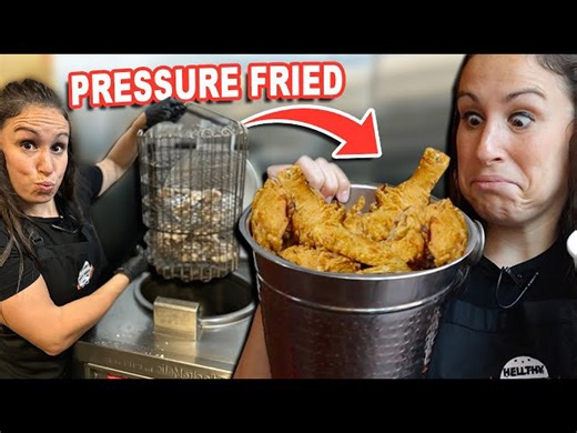 First Time Using A Pressure Fryer!