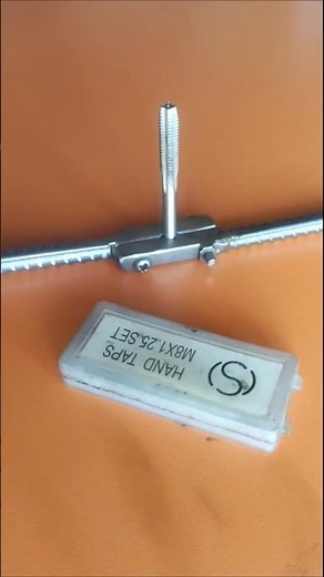 DIY thread tap handle genius idea