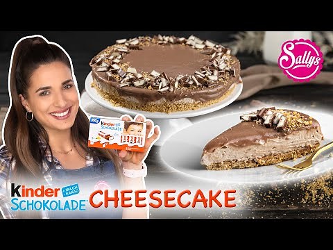 No-Bake Kinder Chocolate Cheesecake / Chocolate Bar Cheesecake