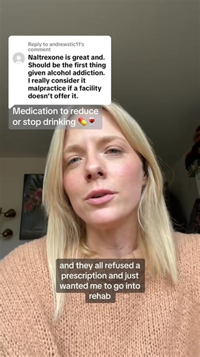 Many people wonder if naltrexone is so effective at treating alcohol addiction, then why isn’t it more well-known? It’s a great question and I think there are several factors, but the important thing to know is this treatment is evidence based and backed by decades of research and proven to work for most people! Slowly, but surely more people are learning about it #soberstory #thesinclairmethod #naltrexonetreatment #sobriety #harmreduction #alcoholism #recoverystory | Thrive Alcohol Recovery