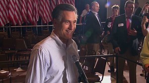 Romney reacts to Etch A Sketch comment