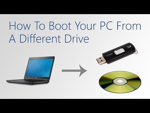 Boot Your PC From A Different Drive