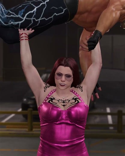 Lakshmi Shahaji vs Hollywood Hogan in WWE 2K22 Backstage